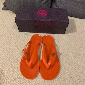 Tory Burch Jelly Flip Flops